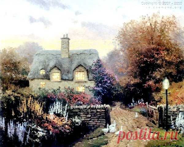 живопись Thomas Kinkade - 69 фото. Фотографии Валентин Иванов.