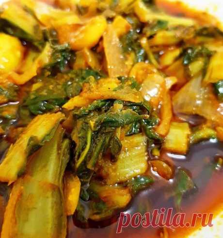 Горячий и редкий салат из мангольда В особенно впечатляющем вкусе! - Сладкие рецепты
