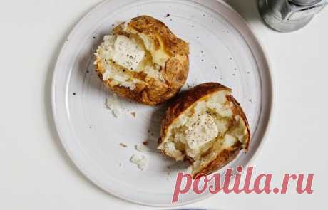 Картофель в мундире  по Английски