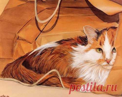 Художник-анималист Persis Clayton Weirs (98 работ) » Картины, художники, фотографы на Nevsepic