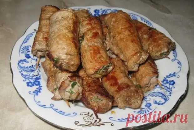Попробовали в Украине галицкие крученики. Муж говорит, что вкуснее блюда не ел