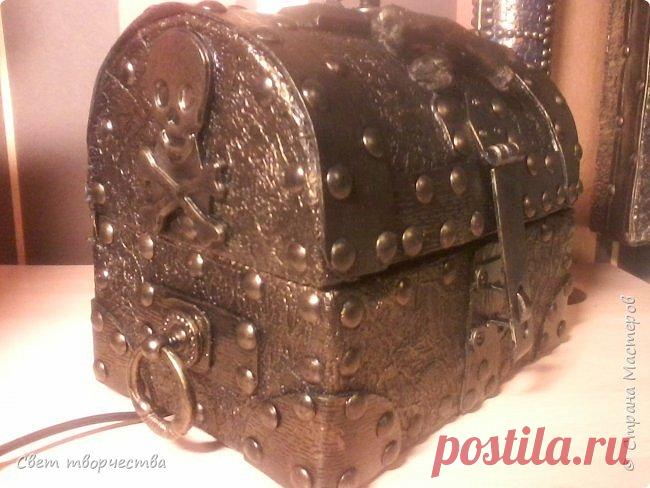 Сундук пирата+булочки с корицей | Страна Мастеров