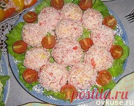 &quot;Закуска &quot;Рафаэлло&quot; - Простые рецепты Овкусе.ру