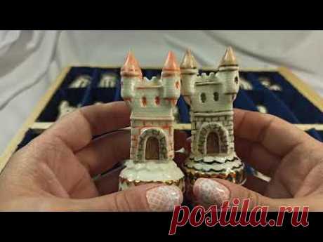 Обзор Фарфоровых Шахмат. Шахматы своими руками из фарфора.