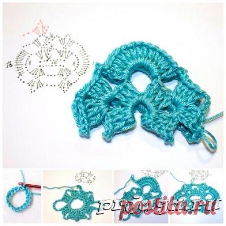 Прихватка крючком «Клубчника»