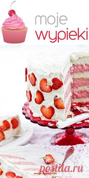 Мой выпечки | клубничный торт 'Небеса'