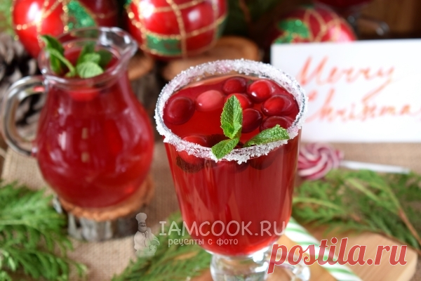 Клюквенный чай