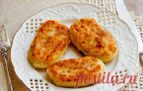 Зразы Картофельные с Грибами - Пошаговый Рецепт с Фото