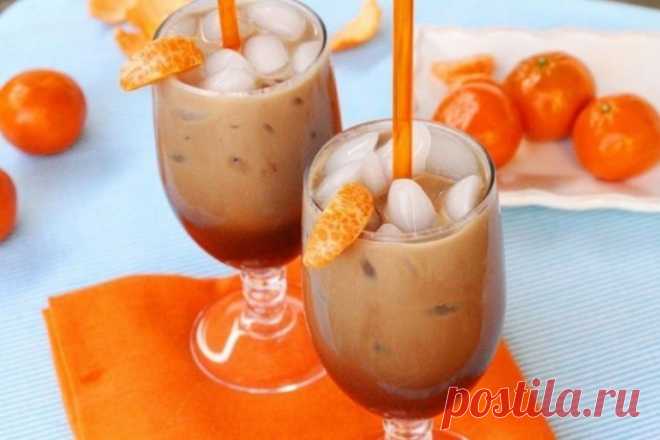 ​Мокка со льдом и мандарином