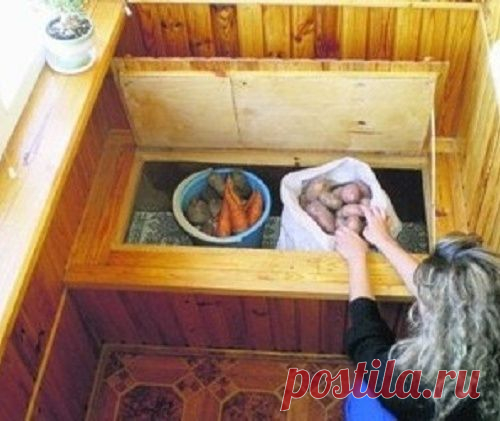 Готовь сани летом, или Как организовать хранение овощей на балконе зимой