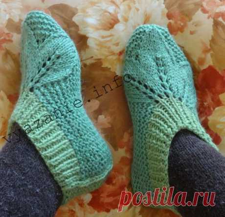 Следки на двух спицах. Без шва. | Vyazanie.info | Яндекс Дзен