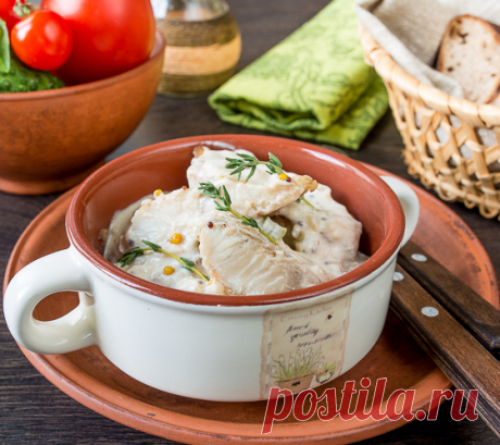Треска в сливочном соусе с горчицей - вкусные проверенные рецепты, подбор рецептов по продуктам, консультации шеф-повара, пошаговые фото, списки покупок на VkusnyBlog.Com
