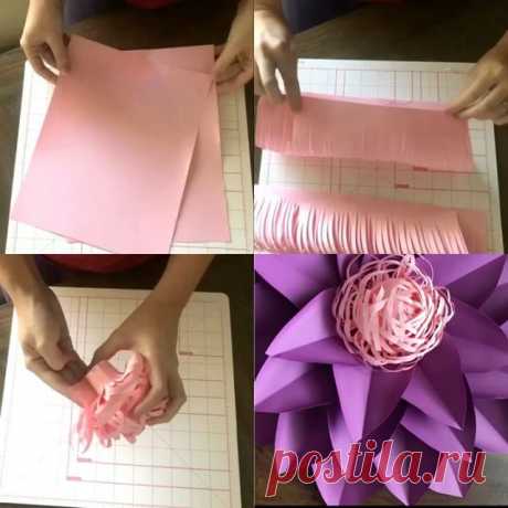 I got several emails and messages about how to create this CENTER. Although there are many tutorials on this, I decided to make one for all those who asked :) #tutorial #paperflowers #paperflowerbackdrop #diy