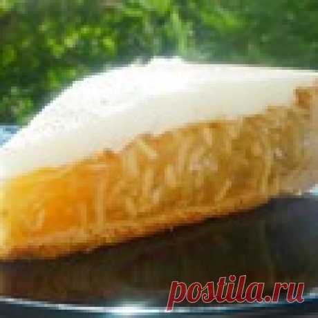 Яблочный пирог "Янтарный" Кулинарный рецепт