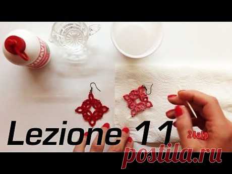Chiacchierino Ad Ago - 11˚ Lezione Come Indurire Uncinetto Pizzo Bijoux - Tutorial Come inamidare - YouTube