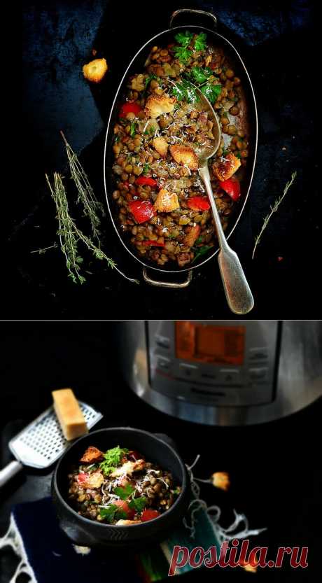 О вкусной и здоровой пище, - Чечевица в мультиварке