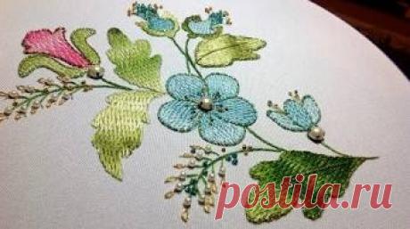 EMBROIDERY: WHITE WORK \ВЫШИВКА: БЕЛАЯ ВЫШИВКА - YouTube