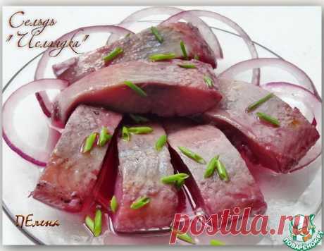 Сельдь в винном соусе, как исландская – кулинарный рецепт