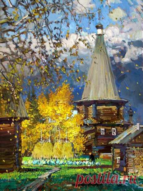 Русский художник Михаил Абакумов (1948-2010)