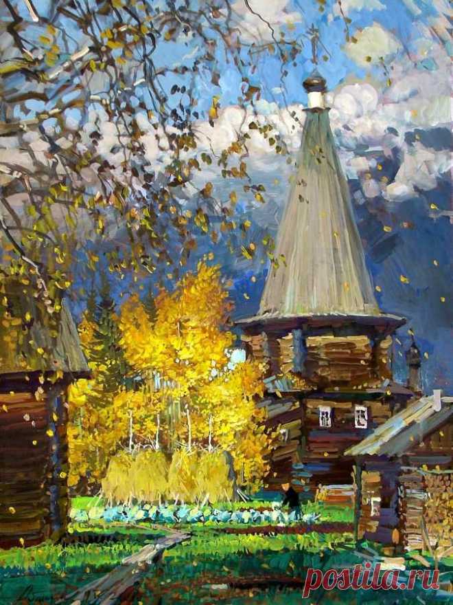 Русский художник Михаил Абакумов (1948-2010)