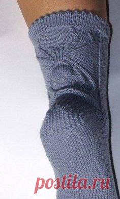 Носки с узором 