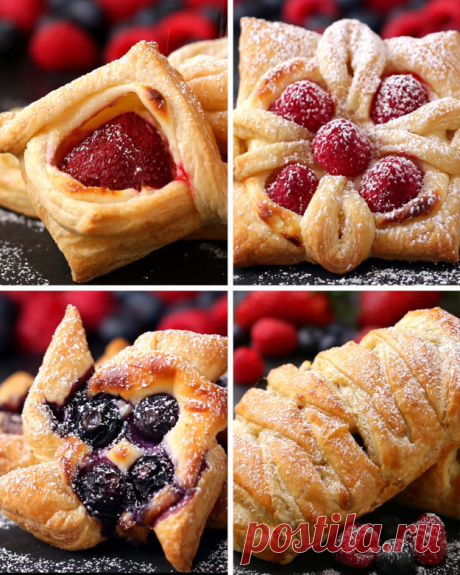 Here Are Four Ways To Make Incredibly Beautiful Desserts With Puff Pastry