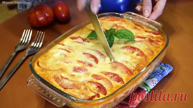 Вкуснятина из кабачков с мясом и сыром