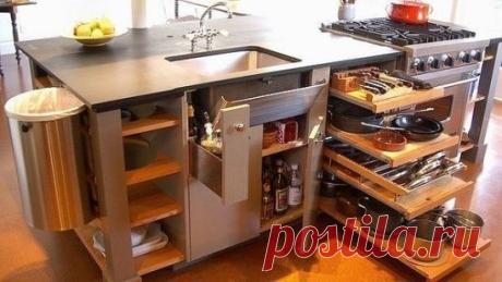Мегафункциональная кухня!
#кухня #дизайн #интерьер