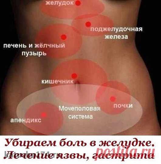 Убираем боль в желудке. Лечение язвы, гастрита Наверное, мало найдется людей...