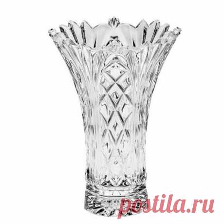 Хрустальная Ваза &quot;Oxford&quot; (Оксфорд) 24,5 см. Crystal Bohemia купить в Москве
