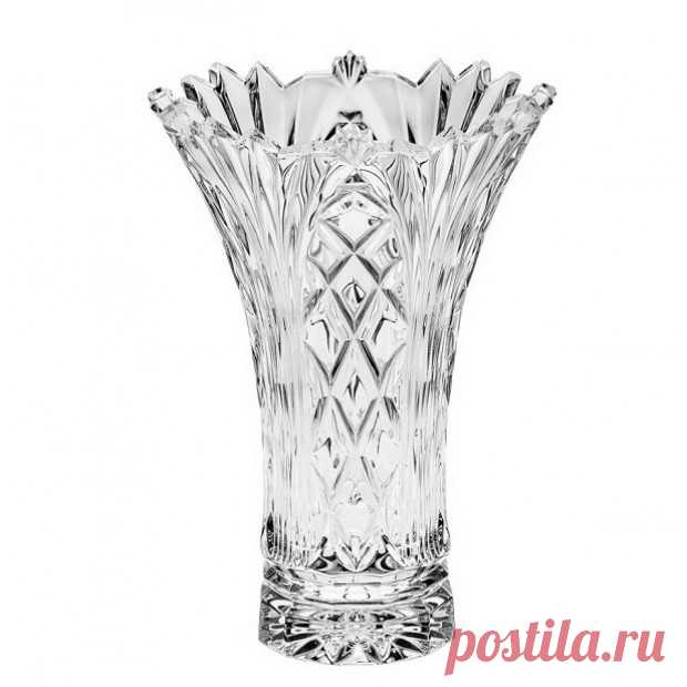 Хрустальная Ваза "Oxford" (Оксфорд) 24,5 см. Crystal Bohemia купить в Москве