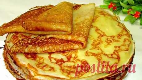 Такие ВКУСНЫЕ БЛИНЫ