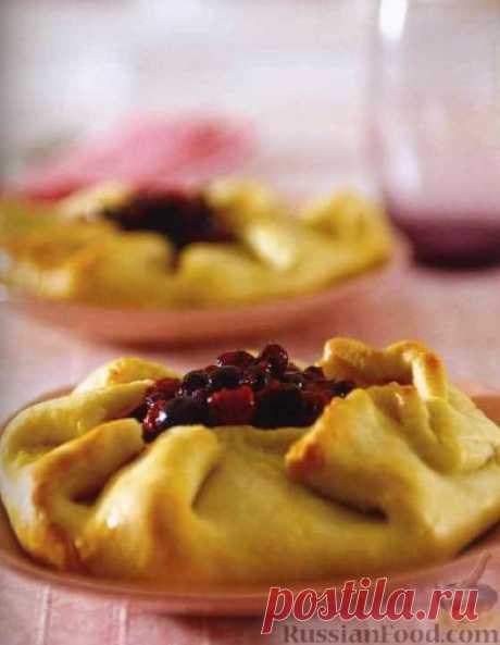 Рецепт: Открытый ягодный пирог на RussianFood.com