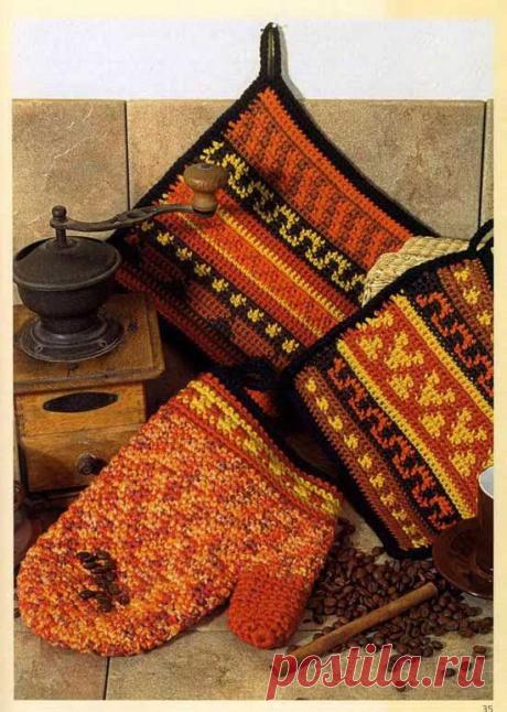 Прихватки - Этнографические мотивы