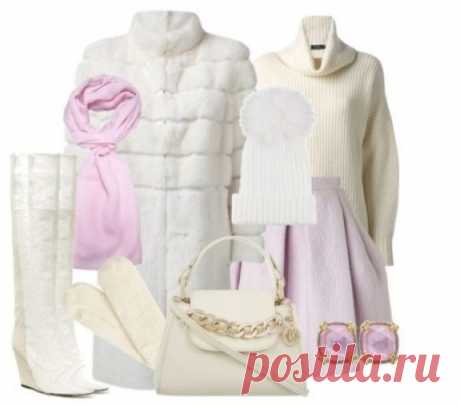 В ожидании снега: 10 белоснежных зимних look`ов » MAKATAKA