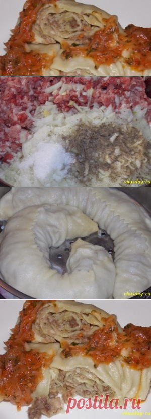 Паровой рулет с мясом | Вкусный день
