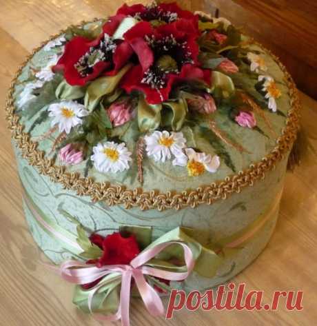 Волшебное рукоделие: вдохновляющая вышивка лентами!