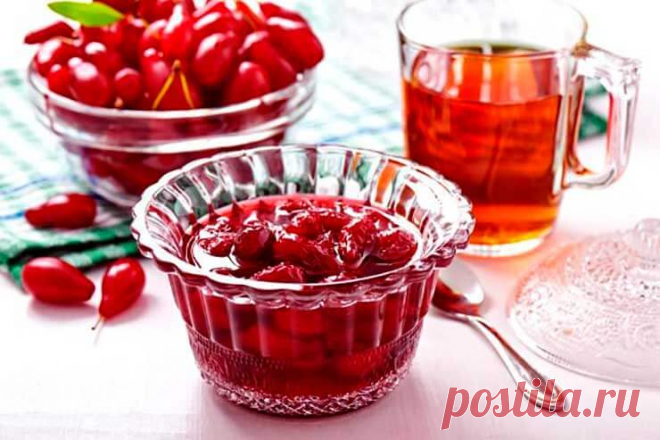 Варенье из кизила на зиму: рецепты пальчики оближешь