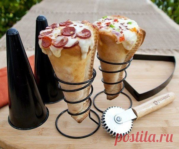 Формочки для конусообразной пиццы / Занимательная реклама