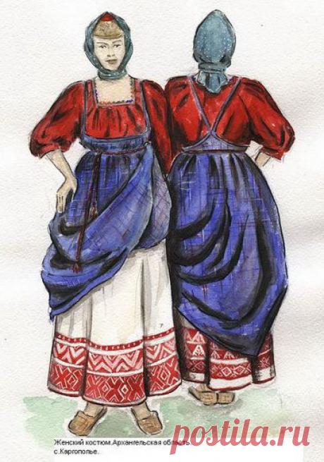 Русская женская рубаха