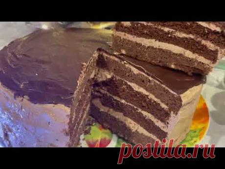 Я покажу КАК за 30 минут приготовить ЗНАМЕНИТЫЙ, ЛЕГЕНДАРНЫЙ торт "ПРАГА" к Новогоднему столу🌲🍾🎅