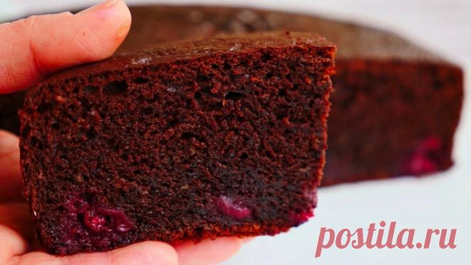 Очень простой шоколадный пирог на раз, два, три | Ольга Матвей | Готовить Просто | Яндекс Дзен