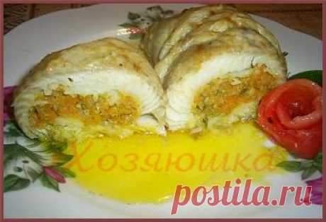 Хозяюшка. Кушать подано! - Рулет из рыбы