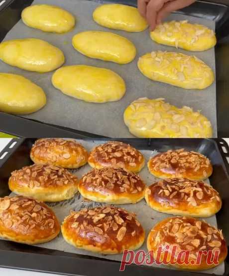 Если у вас есть 1 яйцо, мука и молоко, приготовьте этот вкусный и простой рецепт.

Ингредиенты:
80 мл теплой воды
80 мл теплого молока
1 столовая ложка сухих дрожжей
3 столовые ложки сахара
2 столовые ложки муки
Апельсиновая цедра,
60 мл апельсинового сока,
1 яичный белок,
60 г растопленного масла,
8 г ванильного сахара или ванилина.

400 г муки
1 чайная ложка соли
1 чайная ложка разрыхлителя
Шоколадная паста
1 яичный желток
Миндальные лепестки
Сахарная пудра

В миске смеш...