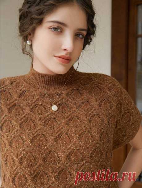 Безрукавка из каталога Shein, бренд Knit Mix