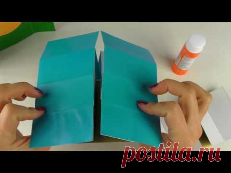 DIY | ДВИГАЮЩАЯСЯ ОТКРЫТКА ИЗ БУМАГИ |Как сделать открытку своими руками