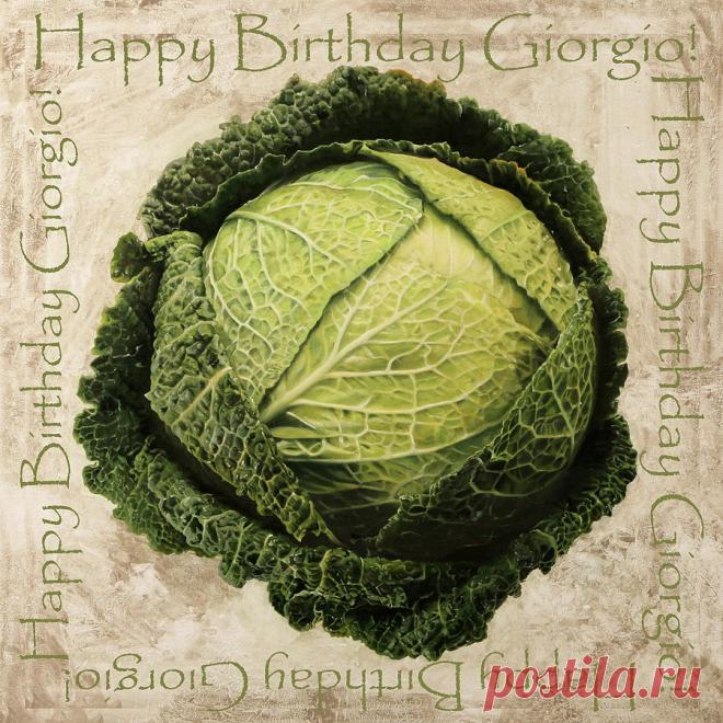 Buon Compleanno Giorgio Painting by Guido Borelli