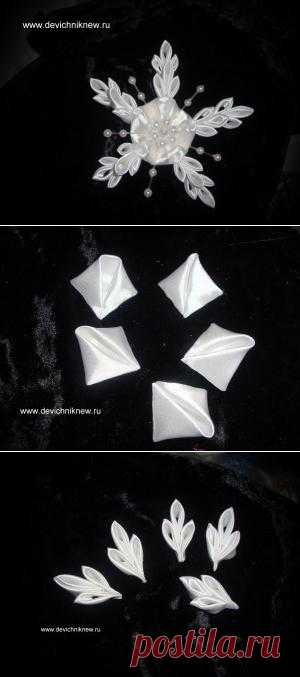 Канзаши (kanzashi ) своими руками | О канзаши и не только.