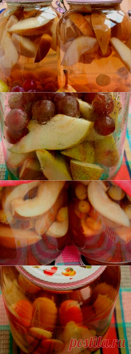 Грушево-виноградный напиток к Рождеству | Fresh-Recipes