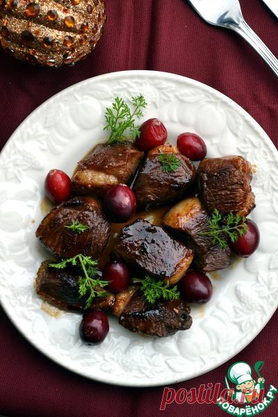 Утиная грудка в соево-карамельном соусе - кулинарный рецепт